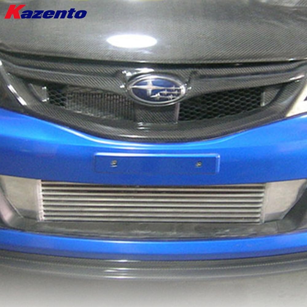 Kazento For Subaru Impreza WRX STI GR 2008-14 5D Hatchback Carbon Fiber OE Front Grill