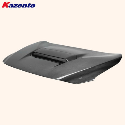 Kazento For Subaru WRX STI S4 VB 2021-24 Carbon Fiber OE Style Front Hood Bonnet