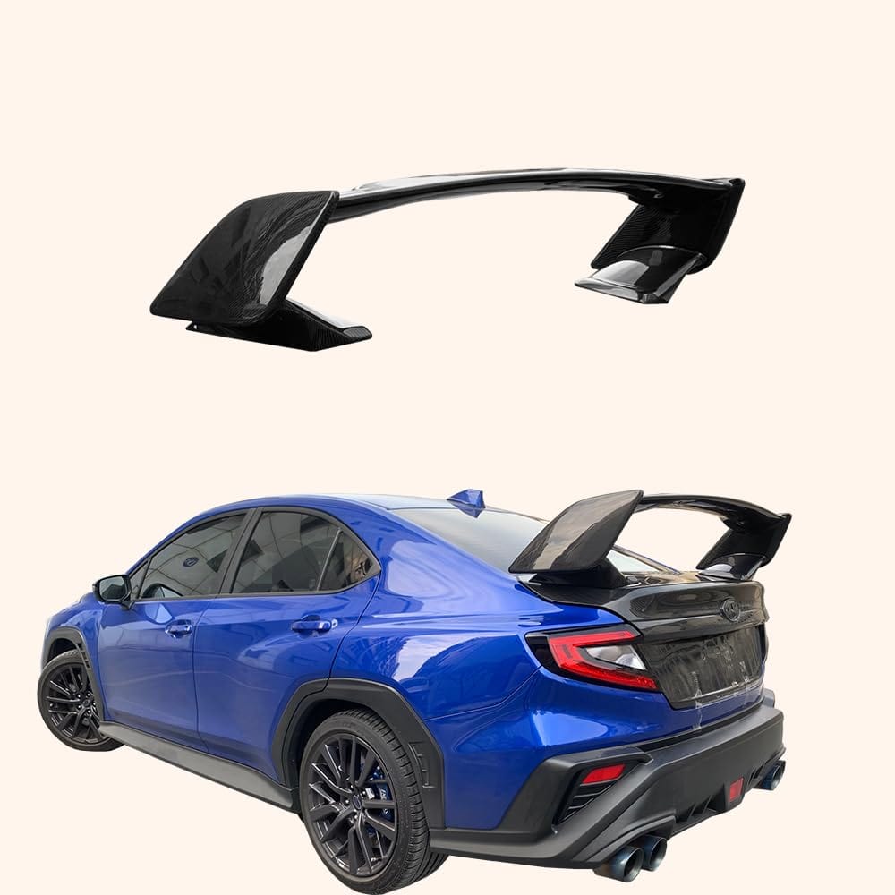Kazento For Subaru WRX STI S4 VB 2021-24 Carbon Rear Trunk GT Spoiler Wing