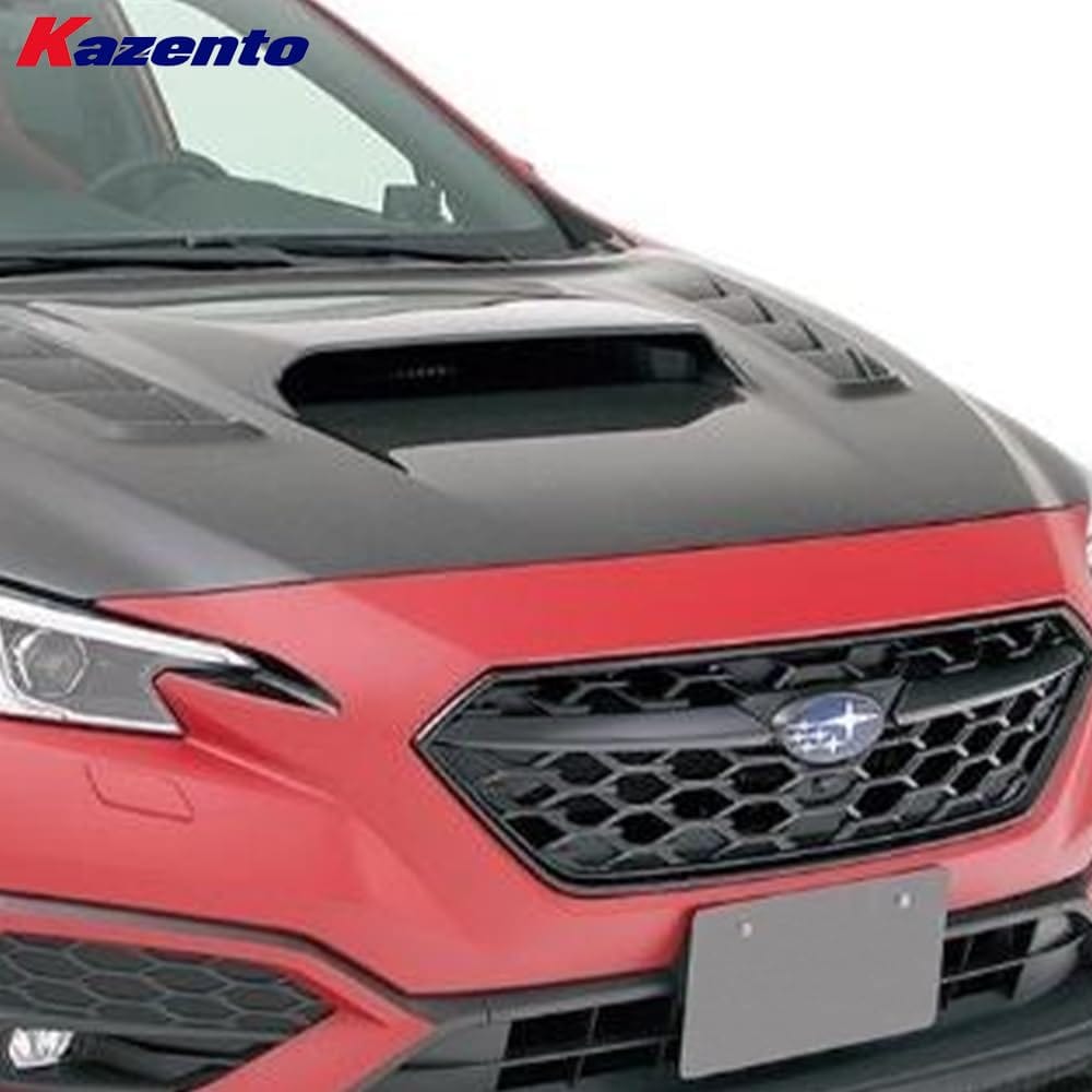 Kazento For Subaru WRX STI S4 VB 21-24 Carbon VRS Vented Cooling Front Hood Bonnet Kazento Carbon Parts 车身侧板 VB-HOOD-VRS-CF