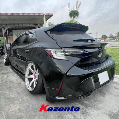 Kazento For Toyota 19-22 Corolla Sport Auris E210 Hatchback Mod Abs Rear Bumper Spat Kazento Carbon Parts 车身侧板 COR210-SPAT-MOD-ABS&