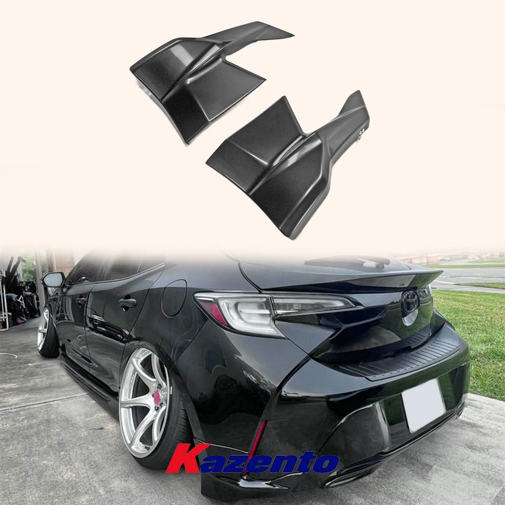 Kazento For Toyota 19-22 Corolla Sport Auris E210 Hatchback Mod Abs Rear Bumper Spat Kazento Carbon Parts 车身侧板 COR210-SPAT-MOD-ABS&
