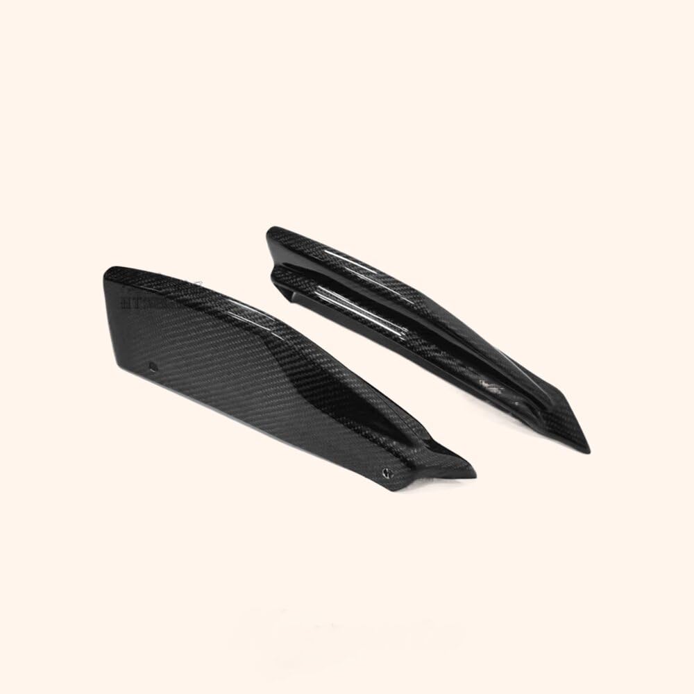 Kazento For Toyota 2022-2023 GR86 BRZ ZD8 TM Style Carbon Fiber Rear Bumper Spat Lip 2pc Kazento Carbon Parts 车身侧板 GR86-SPAT-TM-CF