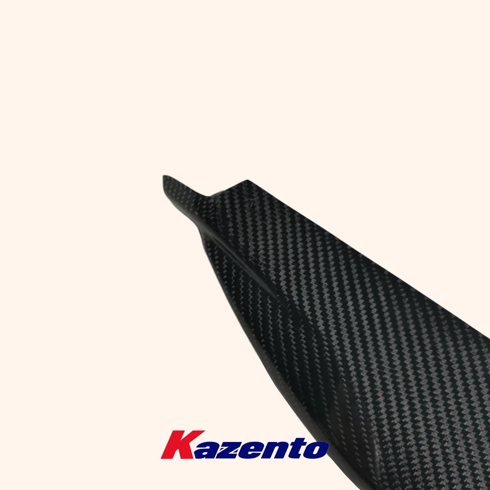 Kazento For Toyota 2022-2023 GR86 BRZ ZD8 TM Style Carbon Fiber Rear Bumper Spat Lip 2pc