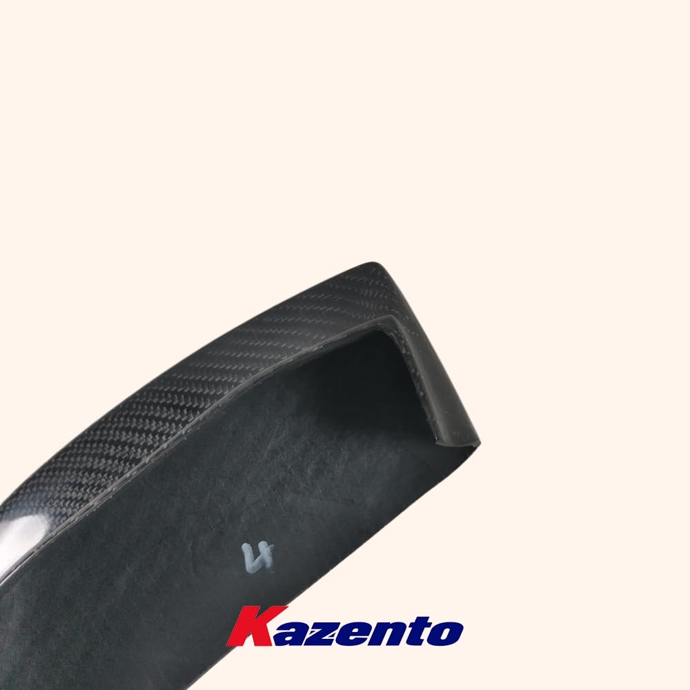 Kazento For Toyota 2022-2023 GR86 BRZ ZD8 TM Style Carbon Fiber Rear Bumper Spat Lip 2pc