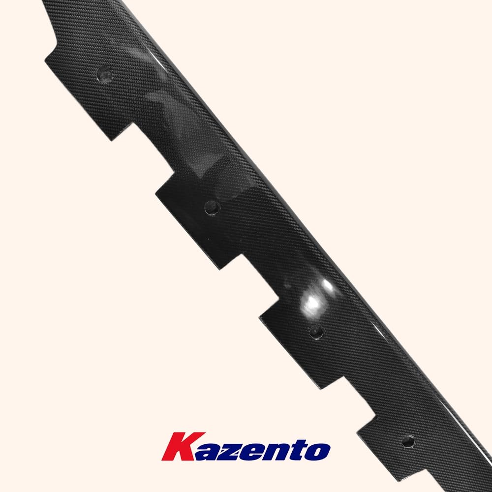 Kazento For Toyota 2022-2023 GR86 BRZ ZD8 TM Style Carbon Fiber Side Skirts Add On Pair Kazento Carbon Parts 车身侧板 GR86-SS-TM-CF