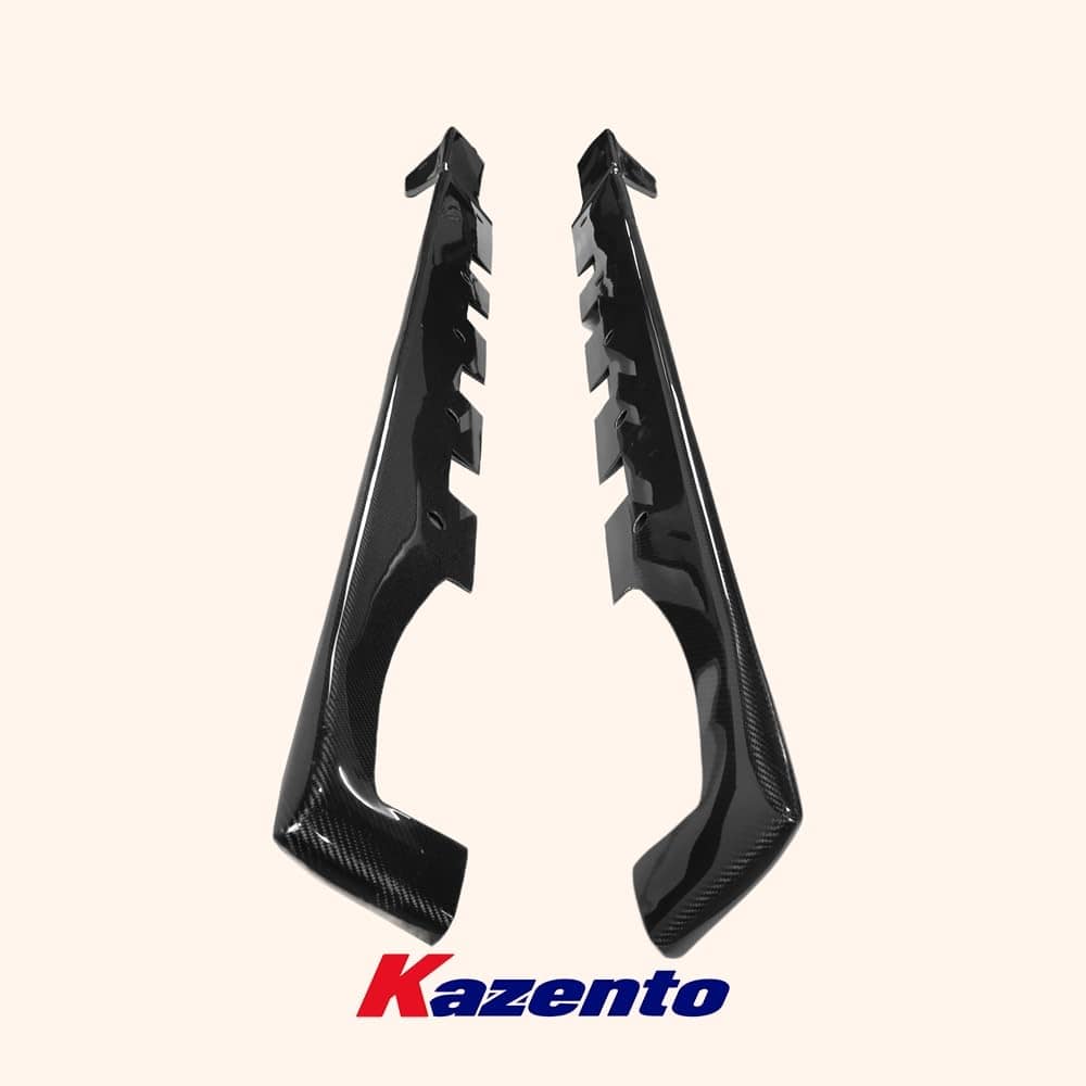 Kazento For Toyota 2022-2023 GR86 BRZ ZD8 TM Style Carbon Fiber Side Skirts Add On Pair Kazento Carbon Parts 车身侧板 GR86-SS-TM-CF