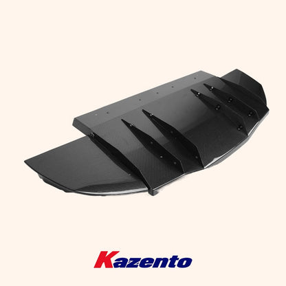 Kazento For Toyota 2022-2023 GR86 BRZ ZD8 VA1 Style Carbon Fiber Rear Under Diffuser Lip Kazento Carbon Parts 车身侧板 GR86-DIF-VA1-CF