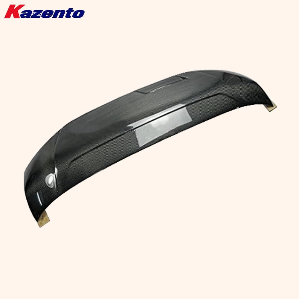 Kazento For Toyota Commuter 2010 Hiace H200 KZ Style Carbon Fiber Vented Hood Bonnet Kazento Carbon Parts 车身侧板 HIACE-HOOD-CF