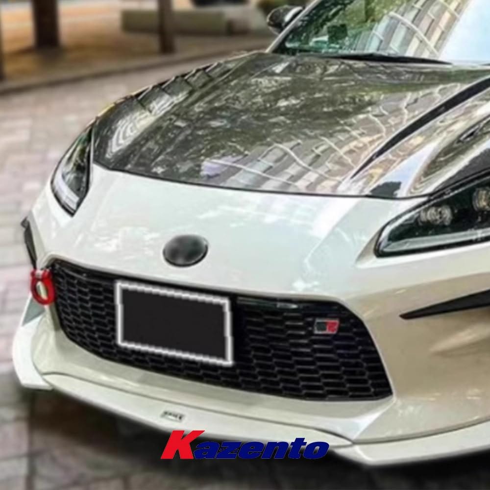 Kazento For Toyota (GR86 Only) 2022-2023 TM Style Carbon Front Bumper Bottom Lip Kazento Carbon Parts 车身侧板 GR86-FL-TM-CF