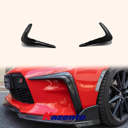 Kazento For Toyota (GR86 Only) 2022-2023 TM Style Carbon Front Bumper Duct Vents Trim Kazento Carbon Parts 车身侧板 GR86-BVC-TM-CF