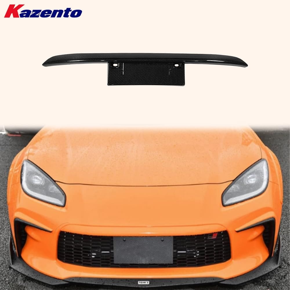 Kazento For Toyota (GR86 Only) 2022-2023 TM Style Carbon Front Bumper Grille Cover Kazento Carbon Parts 车身侧板 GR86-FGC-TM-CF