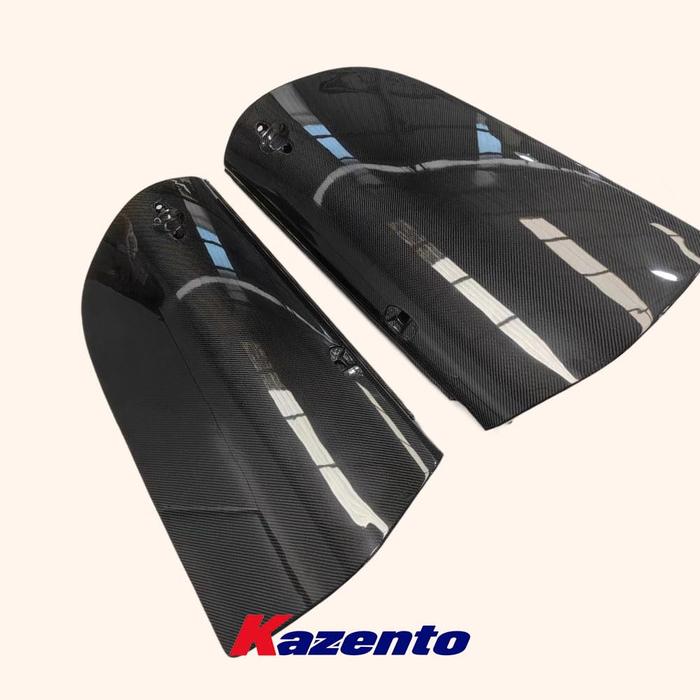 Kazento For Toyota GT86 FT86 BRZ 2012-2021 Carbon Fiber Side Out Door Panel Pair Kazento Carbon Parts 车身侧板 GT86-OUTDR-2CF