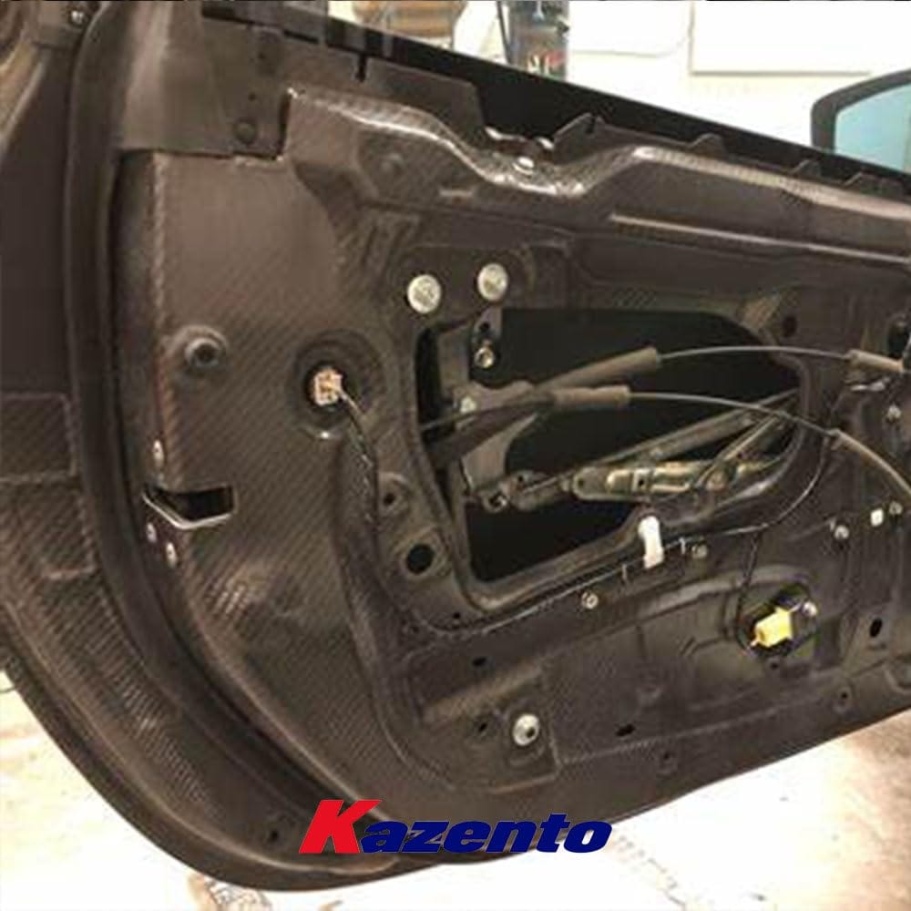 Kazento For Toyota GT86 FT86 BRZ 2012-2021 Carbon Fiber Side Out Door Panel Pair Kazento Carbon Parts 车身侧板 GT86-OUTDR-2CF