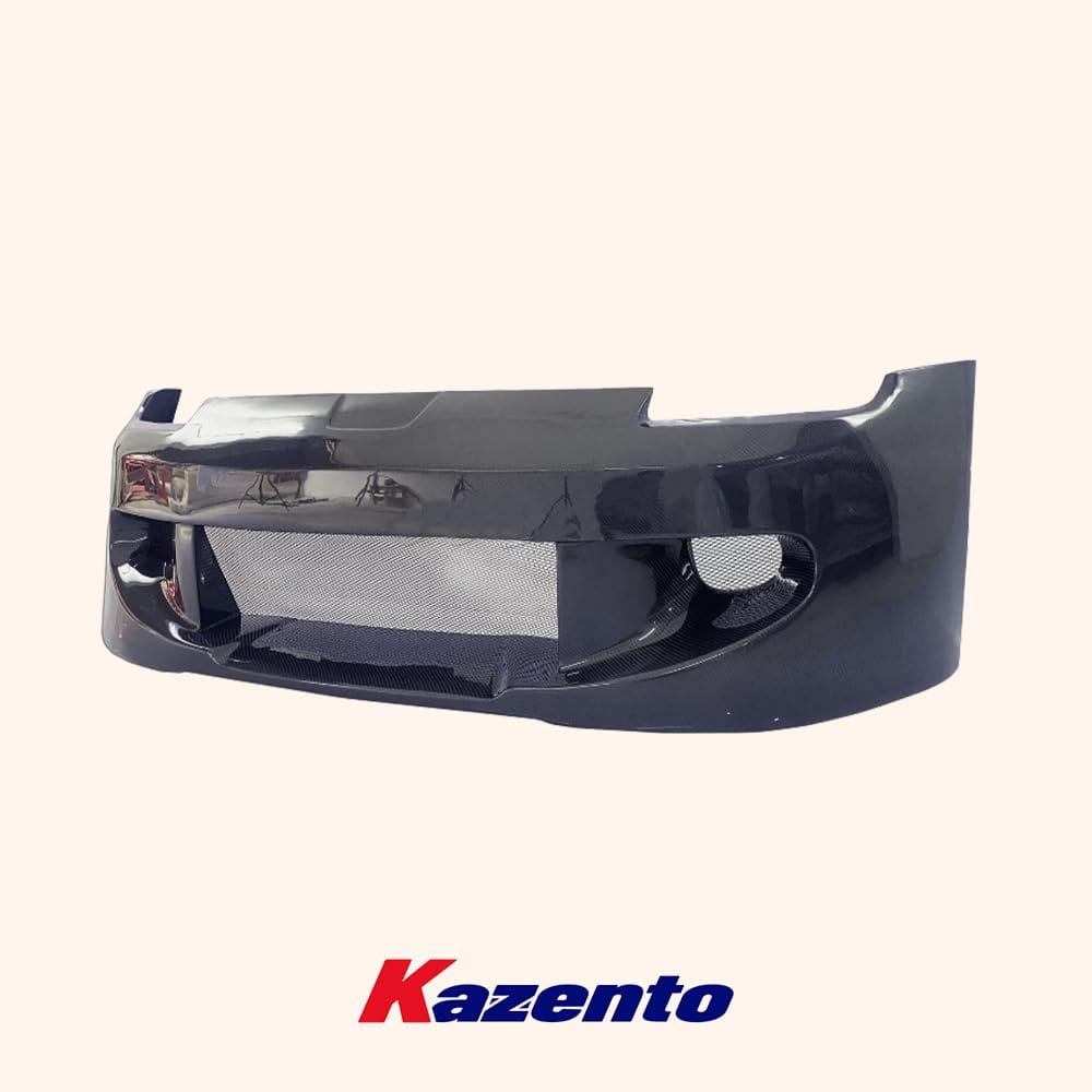 Kazento For Toyota MR2 MRS 2000-05 Carbon Fiber SPY Style Front Bumper Bar Replacement Kazento Carbon Parts 车身侧板 MR2-FB-SPY-CF