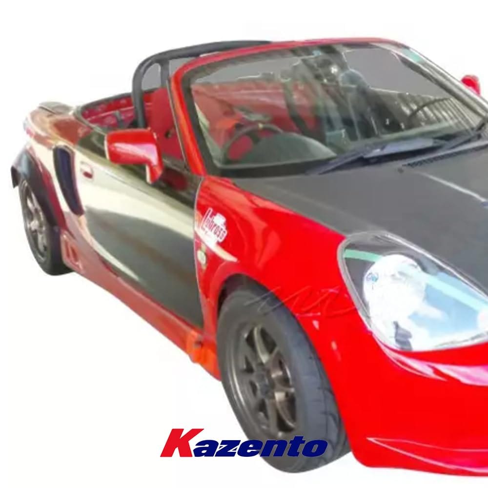Kazento For Toyota MR2 MRS 2000-05 Carbon Fiber SPY Style Side Doors Replacement Pair