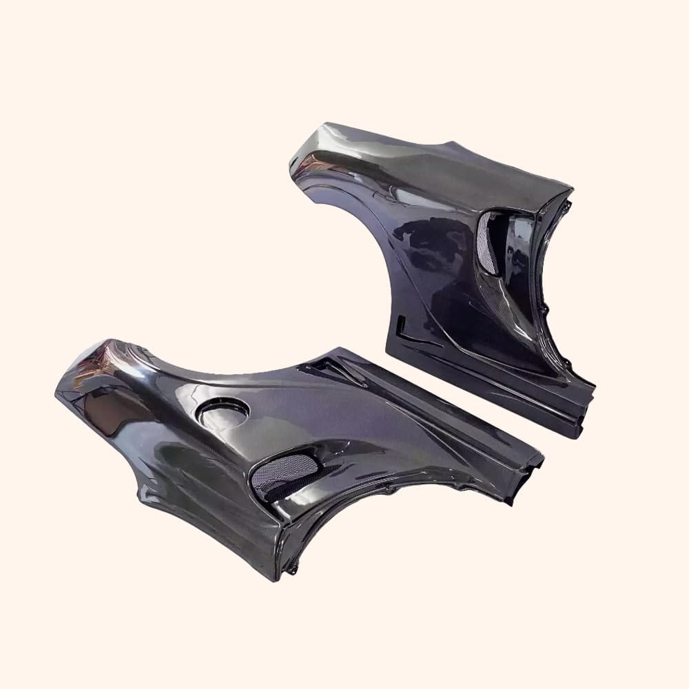 Kazento For Toyota MR2 MRS 2000-05 SPY Style Carbon Fiber Rear Wider Fenders  Pair Kazento Carbon Parts 车身侧板 MR2-RF-SPY-CF