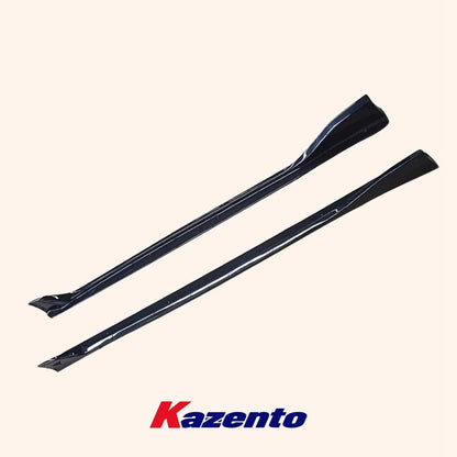 Kazento For TOYOTA Supra A90 2019-2022 Carbon Fiber KZ Style Door Side Skirts Aero Kits Kazento Carbon Parts 车身侧板 A90-SS-AIM-CF