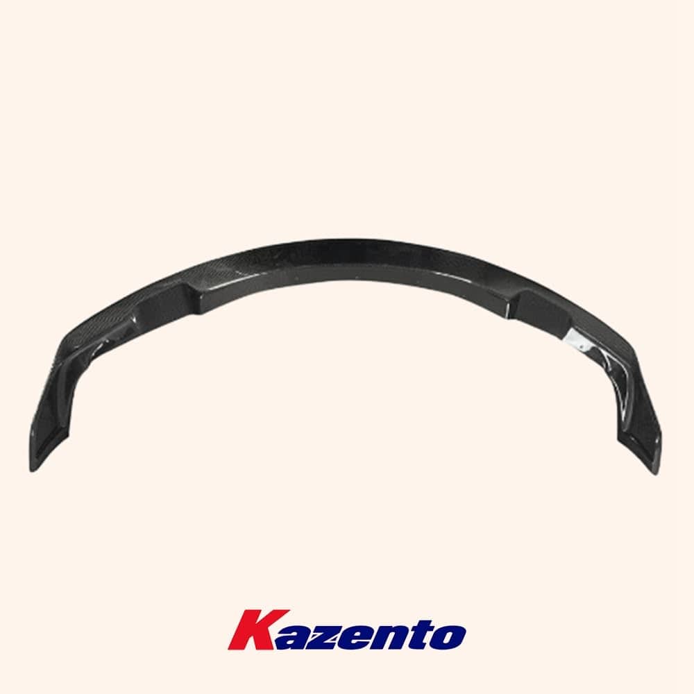 Kazento For TOYOTA Supra A90 2019-2022 Carbon Fiber KZ Style Front Bumper Bottom Lip Kazento Carbon Parts 车身侧板 A90-FL-AIM-CF