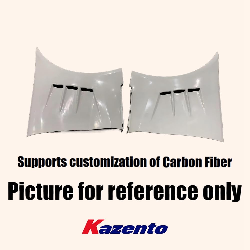 Kazento For TOYOTA Supra A90 2019-2022 Carbon MS Style Side Door Panel Trim Spoiler Kazento Carbon Parts 车身侧板 A90-FF-MS-CF