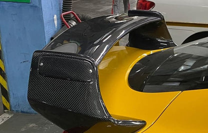 Kazento For TOYOTA Supra A90 2019-2022 Carbon TD Style High Rear Trunk Spoiler Wing Kazento Carbon Parts 车身侧板 A90-RS-TD-CF
