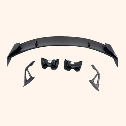 Kazento For Toyota Supra A90 Only AD Style Carbon Fiber Rear Trunk GT Spoiler Wing Lip