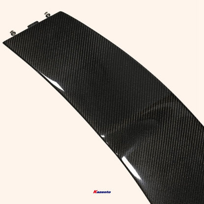 Kazento For W176 A45 12-18 For Mercedes Benz AM Style Carbon Fiber Rear Boot Roof Spoiler