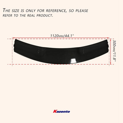 Kazento For W176 A45 12-18 For Mercedes Benz AM Style Carbon Fiber Rear Boot Roof Spoiler
