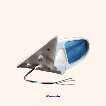 Kazento For Z34 370Z For Nissan Aero Mirror (Left Hand Drive) Rearview Mirror Guard Covers Fiber Glass Kazento Carbon Parts 车身侧板 370Z-MC-TI-GND-L-FRP
