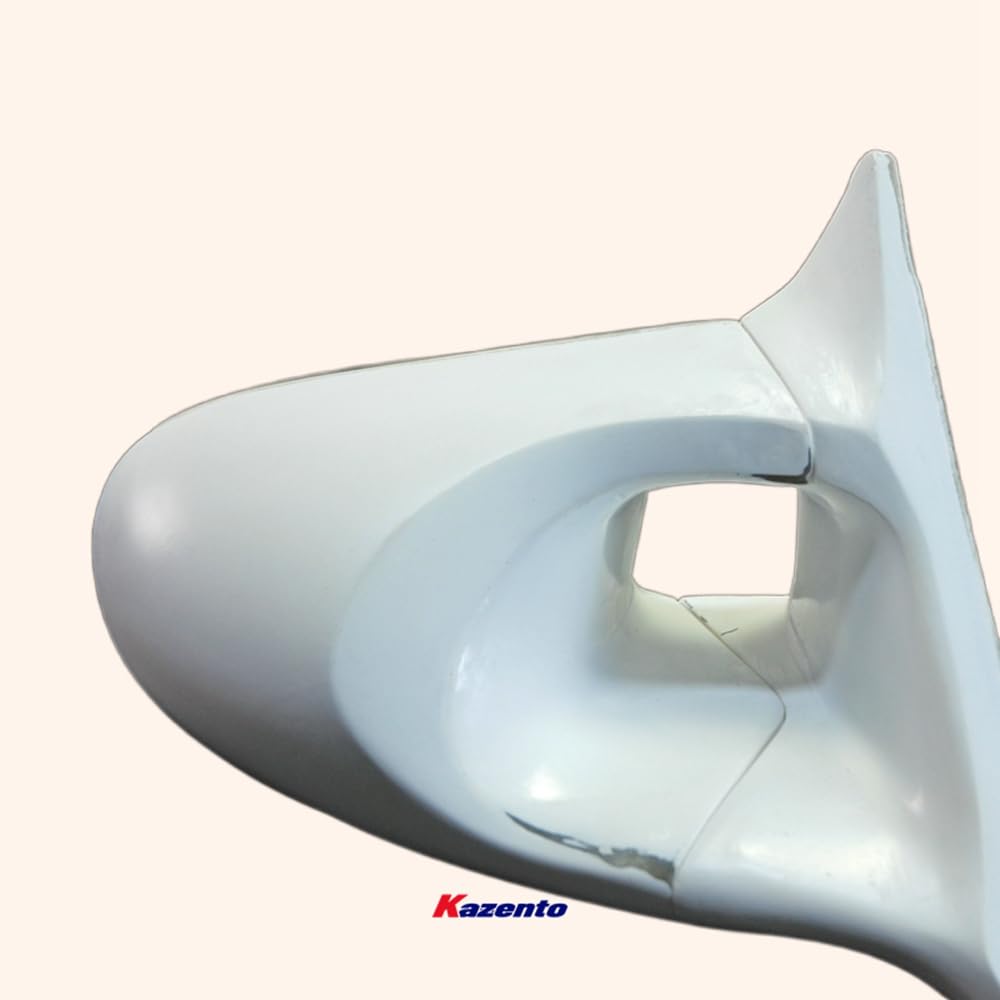 Kazento For Z34 370Z For Nissan Aero Mirror (Left Hand Drive) Rearview Mirror Guard Covers Fiber Glass Kazento Carbon Parts 车身侧板 370Z-MC-TI-GND-L-FRP