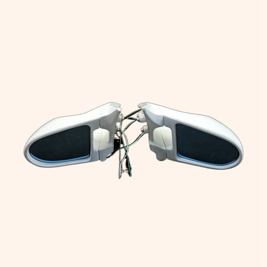Kazento For Z34 370Z For Nissan Aero Mirror (Left Hand Drive) Rearview Mirror Guard Covers Fiber Glass Kazento Carbon Parts 车身侧板 370Z-MC-TI-GND-L-FRP