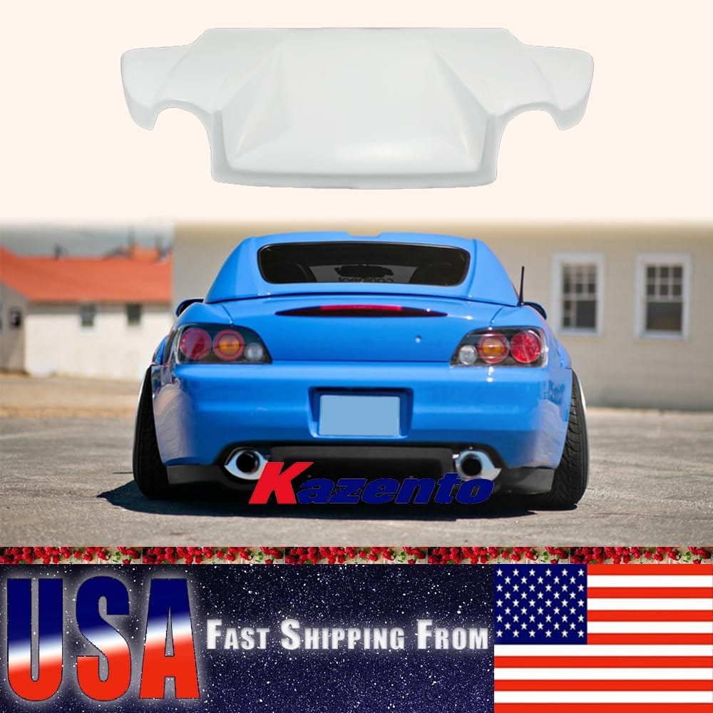 Kazento Rear Bumper Under Diffuser For Honda S2000 Js Racing Fiber Glass Body Kits Shipping from the USA Kazento Carbon Parts 车身侧板 (S2000-DIF-JS-FRP)