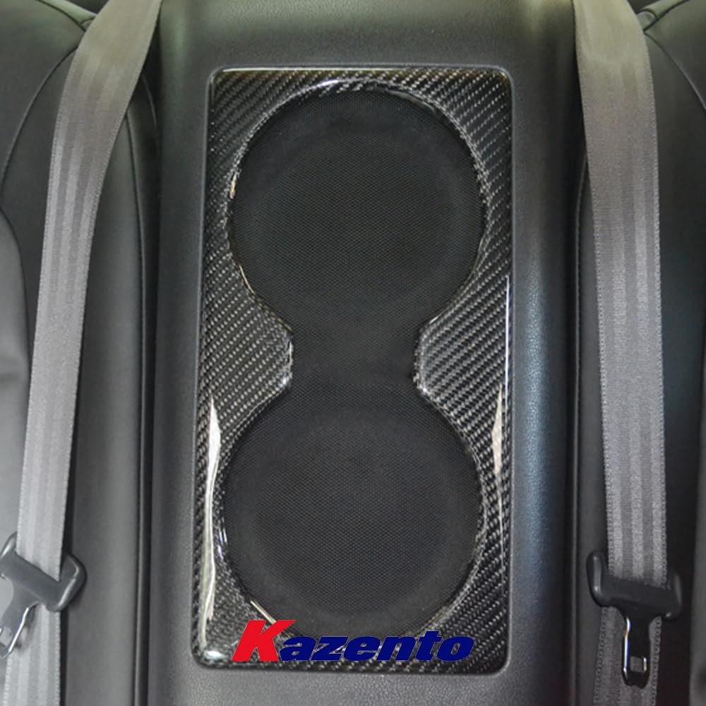 Kazento Rear Seat Speaker Cover For Nissan GTR R35 (08-16 Only) KZ Carbon Interior Kit Kazento Carbon Parts 车身侧板 R35-SPEAKER-CF