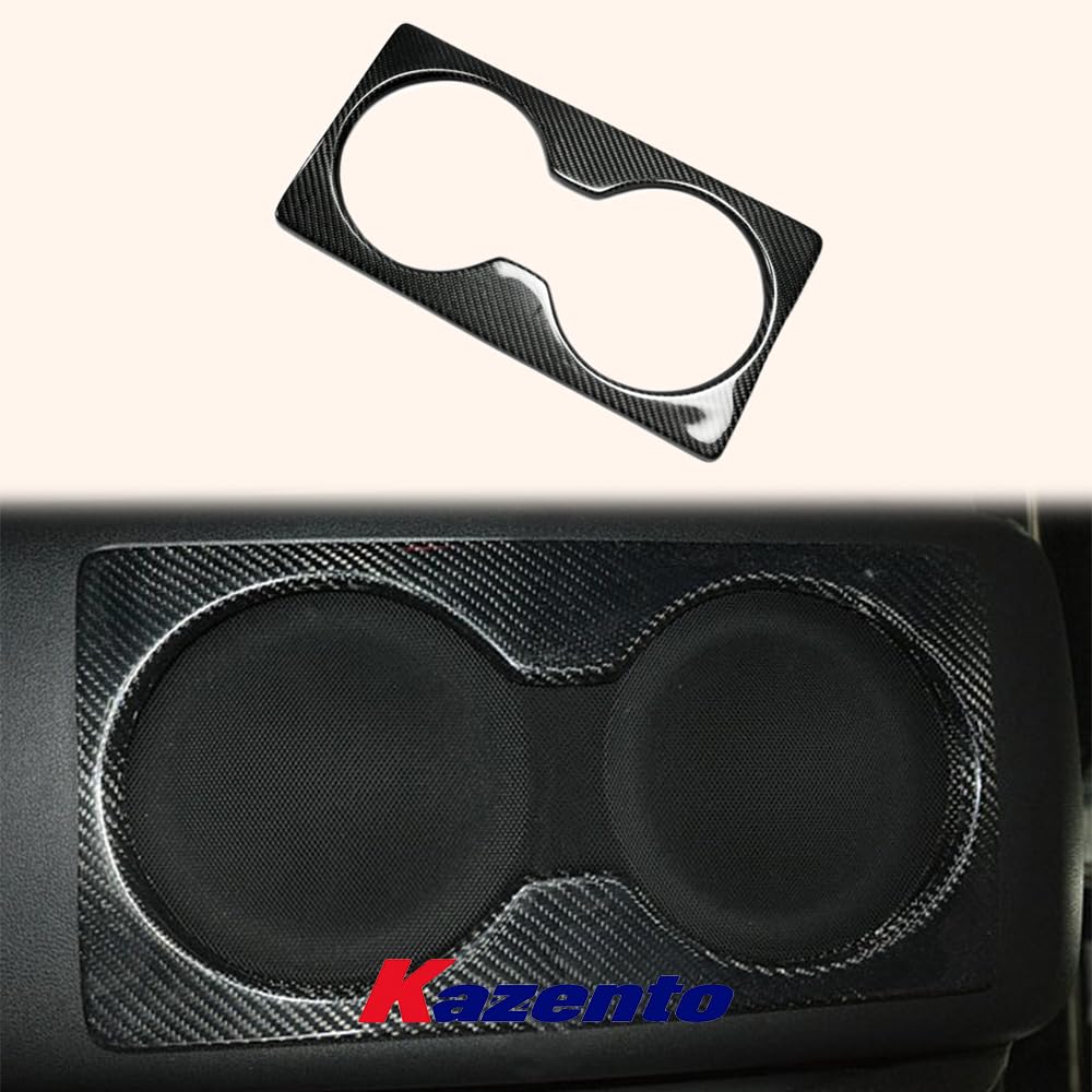 Kazento Rear Seat Speaker Cover For Nissan GTR R35 (08-16 Only) KZ Carbon Interior Kit Kazento Carbon Parts 车身侧板 R35-SPEAKER-CF