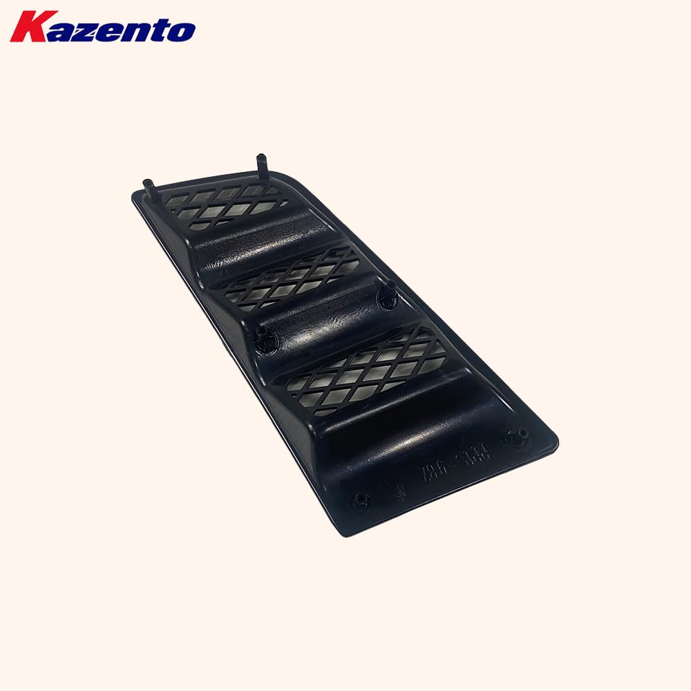 Kazento Universal For Honda All Model RR Type Front Bumper Hood Vents ABS Glossy Finish