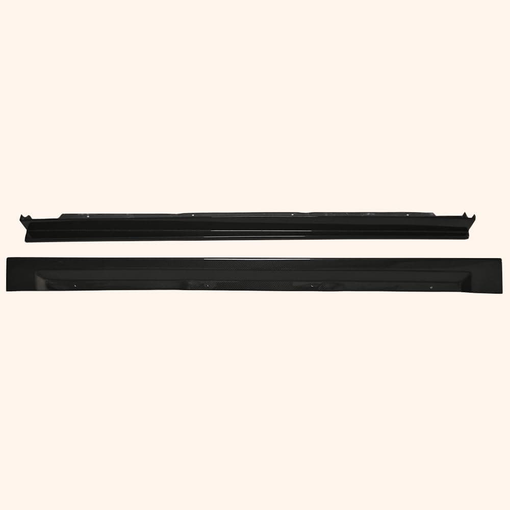 Kazento USA Shipping For Honda S2000 Coupe 2Dr JS Style Carbon Fiber Side Skirts Splitter Body Kits Kazento Carbon Parts 车身侧板 (S2000-SS-JS-CF)