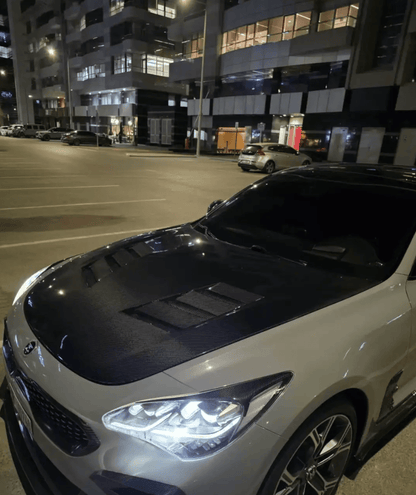 KIA STINGER AM Style Vented Hood Bonnet 2017-2020