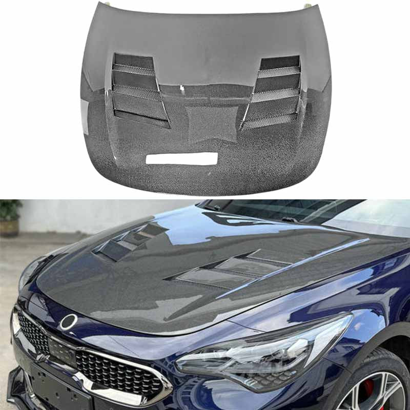 KIA STINGER AM Style Vented Hood Bonnet 2017-2020