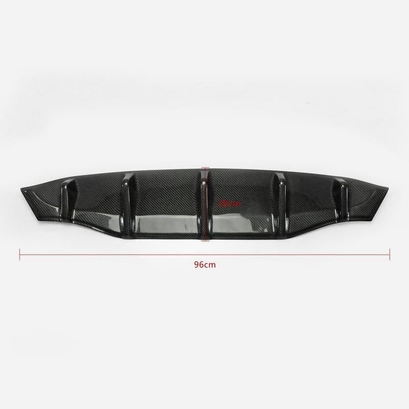 Kia Stinger Sedan M Style Rear Diffuser Addon (OE Bumper Only) 18-23 Kazento Carbon Parts 车身侧板