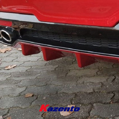 Kia Stinger Sedan M Style Rear Diffuser Addon (OE Bumper Only) 18-23 Kazento Carbon Parts 车身侧板