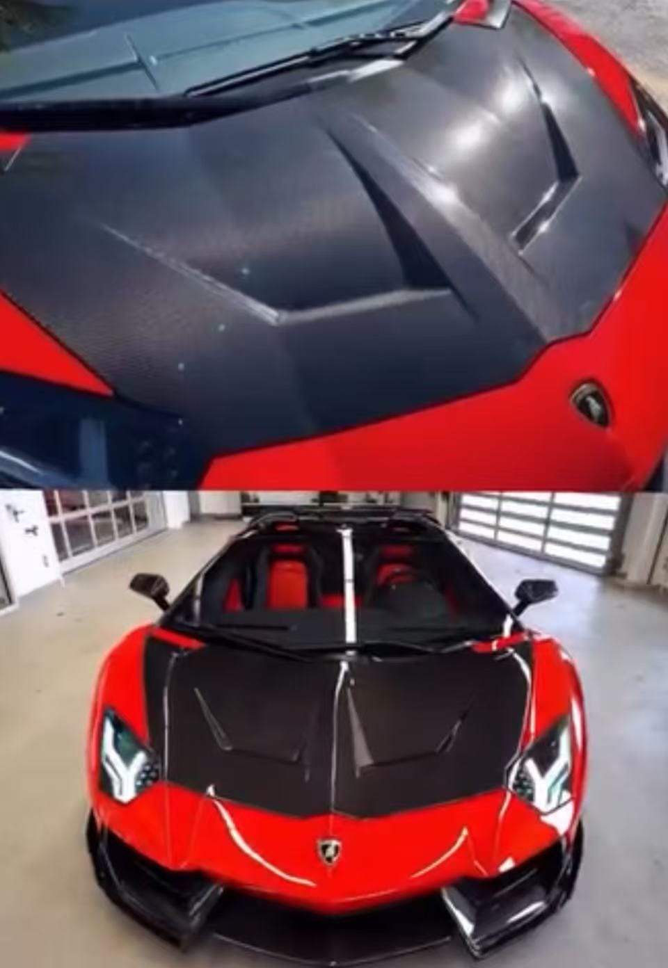 Lamborghini Aventador LP700 LP720 740S LP750 1016 Style Hood Bonnet