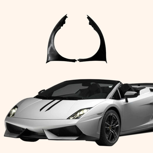 Lamborghini Gallardo LP570-4 OE Style Front Side Fenders Kazento Carbon Parts Fiber Glass (Unpaint) LP570-FF-OE-FRP