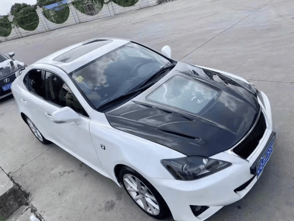 Lexus IS IS200 IS250 IS350 MBJ Style Vented Hood Bonnet 2006-2013