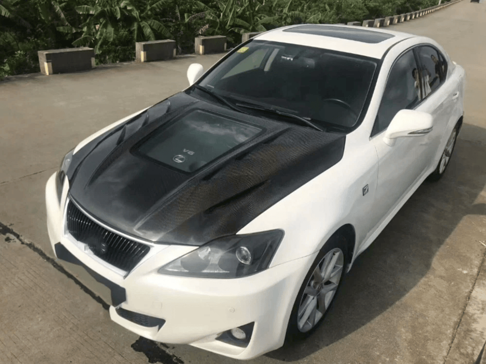 Lexus IS IS200 IS250 IS350 MBJ Style Vented Hood Bonnet 2006-2013