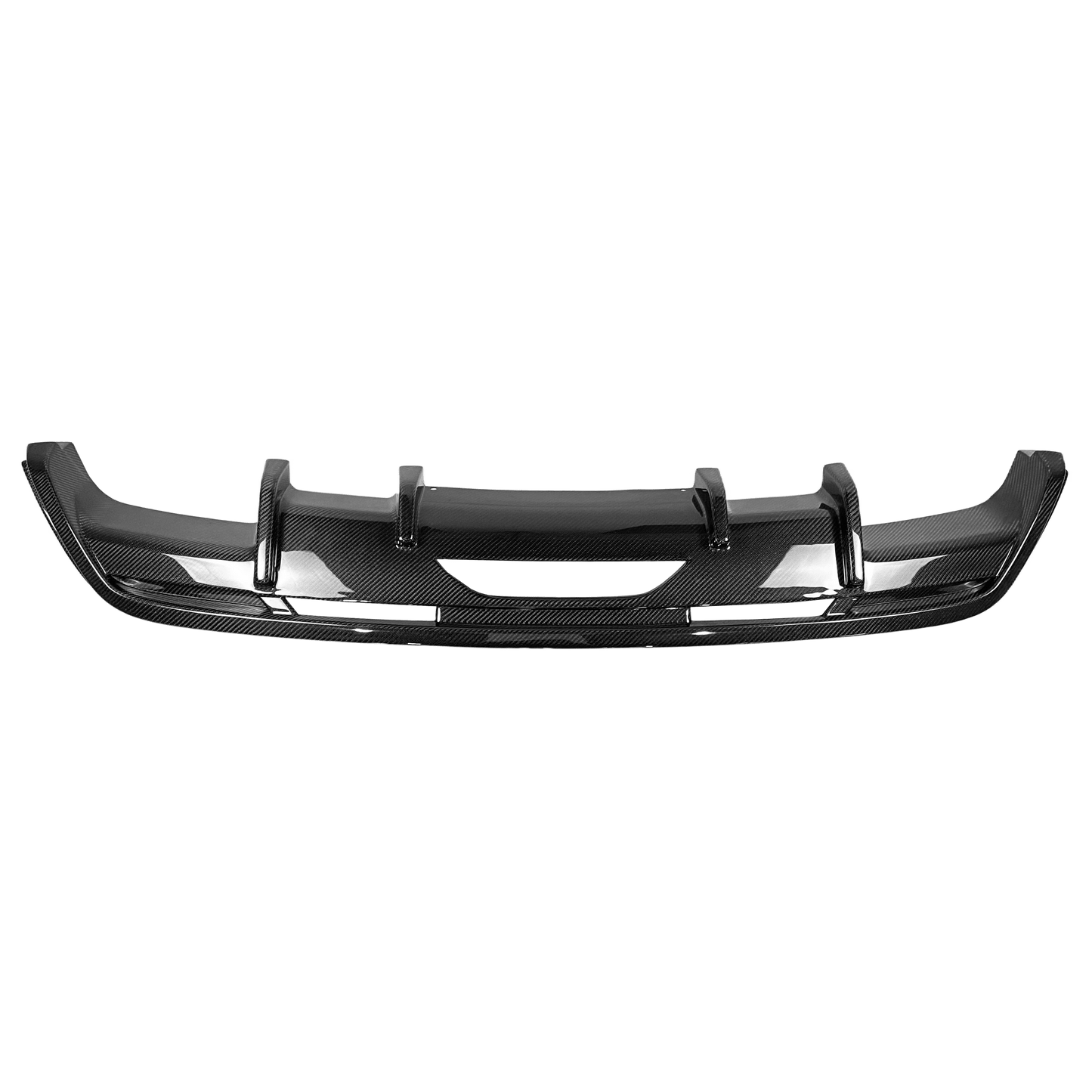 Lexus LC 500 URZ100 2017-22 TM Type Carbon Rear Bumper Under Diffuser Lip