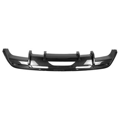 Lexus LC 500 URZ100 2017-22 TM Type Carbon Rear Bumper Under Diffuser Lip