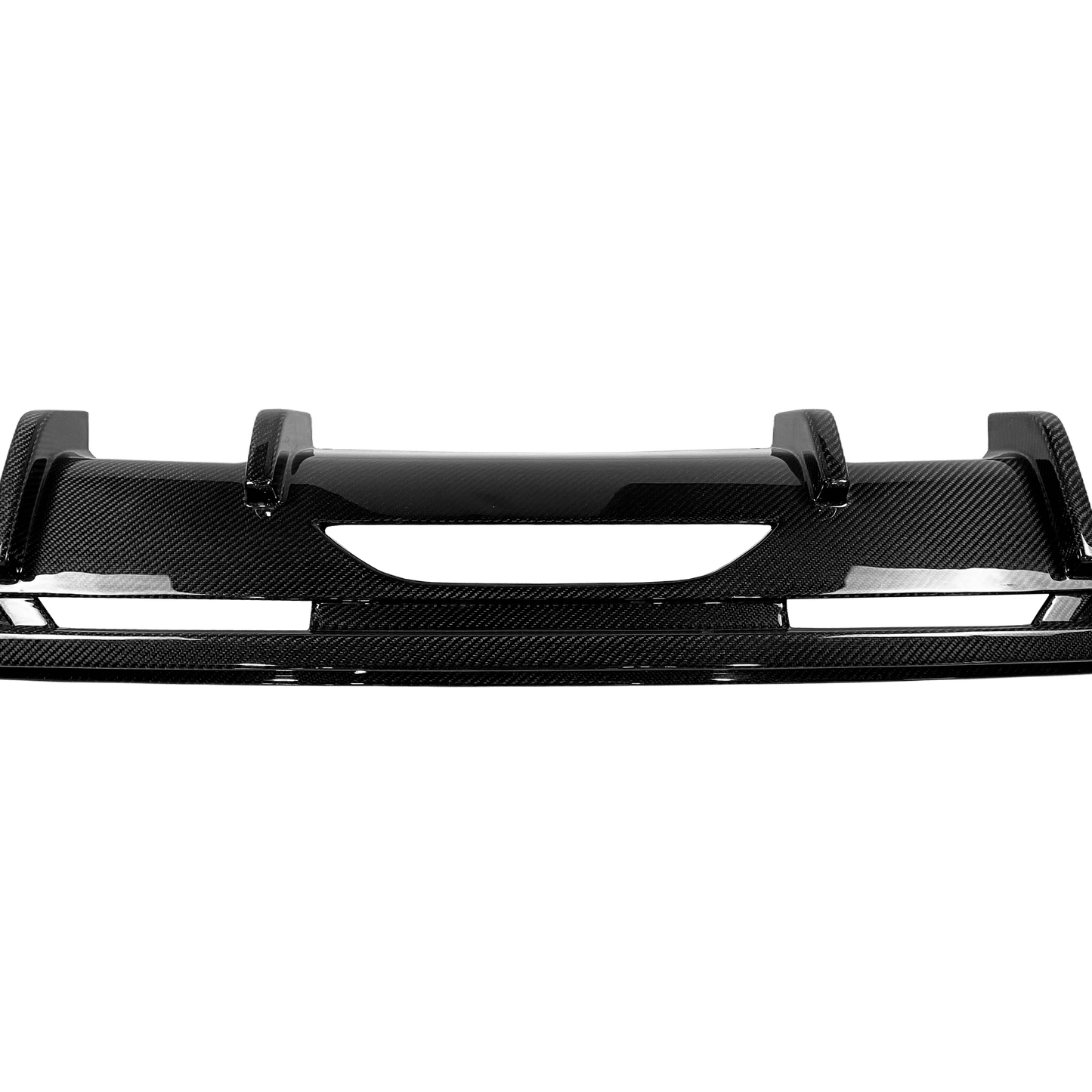 Lexus LC 500 URZ100 2017-22 TM Type Carbon Rear Bumper Under Diffuser Lip