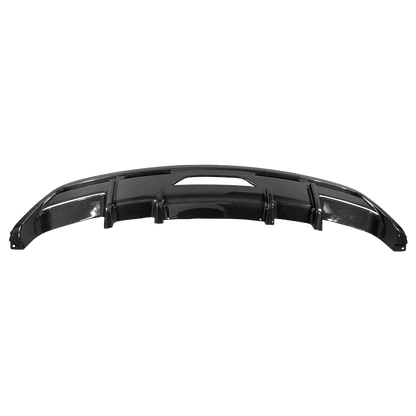 Lexus LC 500 URZ100 2017-22 TM Type Carbon Rear Bumper Under Diffuser Lip