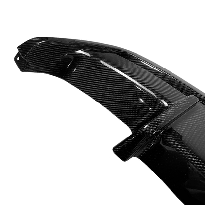 Lexus LC 500 URZ100 2017-22 TM Type Carbon Rear Bumper Under Diffuser Lip