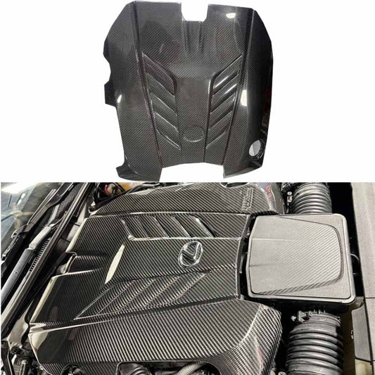 Lexus LC-500 URZ100 Pre-Preg Dry Carbon Engine Cover 2017+